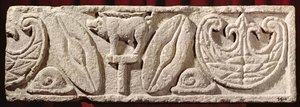 Relief Depicting Gaulish Arms and Amazon Shields from a Triumphal Arch by Gaulish